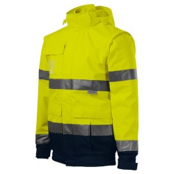 Jachetă/Vestă HV Guard 4 in 1 5V2 - galben reflectorizat