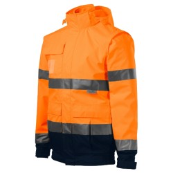 Jachetă/Vestă HV Guard 4 in 1 5V2 - portocaliu reflectorizant