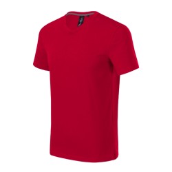 Tricou Action V-neck 700 - formula red