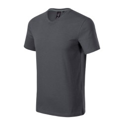 Tricou Action V-neck 700 - antracit deschis