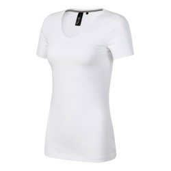 Tricou Action V-neck 701 - alb