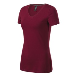Tricou Action V-neck 701 - garnet