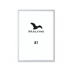 Material promoțional Clip frame pentru postere D13 - argintiu