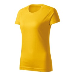 Tricou Basic Free F34 - galben