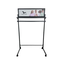 Material promoțional Stand cu raft MALFINI H10 - negru