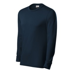 Tricou Resist LS R05 - albastru marin 02 (brand label)