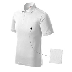 Tricou polo Resist Heavy Polo R20 - alb