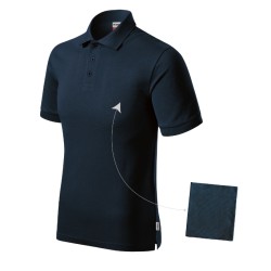 Tricou polo Resist Heavy Polo R20 - albastru marin 02 (brand label)