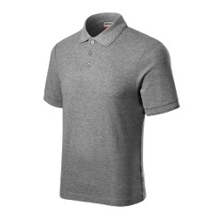 Tricou polo Reserve R22 - gri închis 12 (brand label)