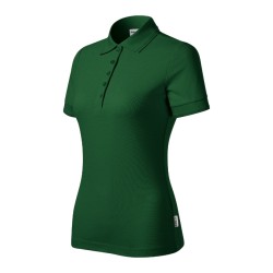 Tricou polo Reserve R23 - verde sticlă 06 (brand label)