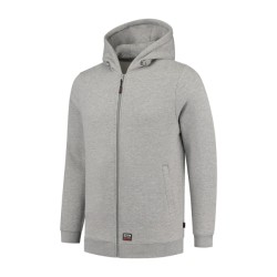 Hanorac Hooded Sweat Jacket Washable 60°C T44 - grey melange