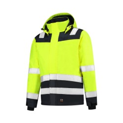 Jachetă/Vestă Midi Parka High Vis Bicolor T51 - galben reflectorizat