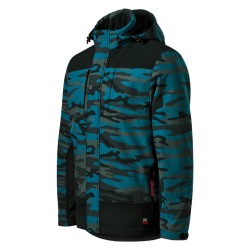 Jachetă/Vestă Vertex Camo W56 - camouflage petrol