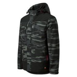 Jachetă/Vestă Vertex Camo W56 - camouflage dark gray